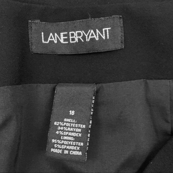Lane Bryant Skirt Sz 18 Career Office Pleated - Picture 5 of 6
